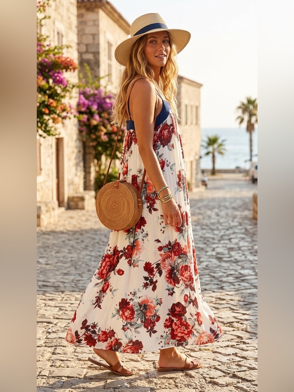 NWT Xhilaration Floral Maxi Dress XL – Boho Summer Vibes